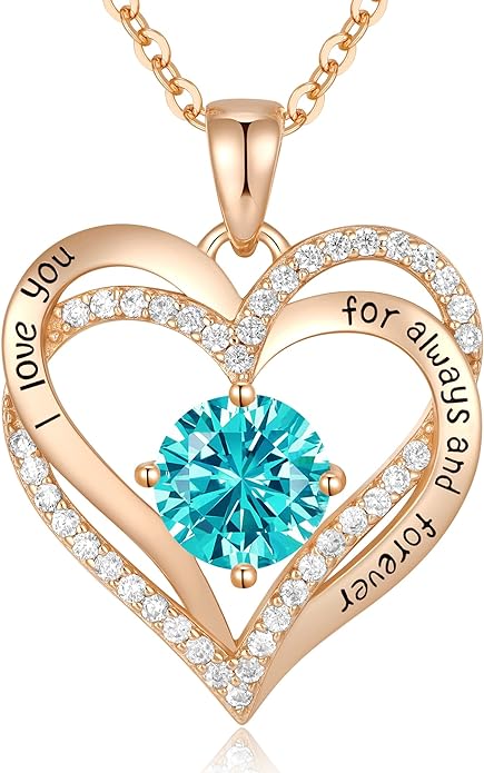 Forever Love Heart Pendant Necklaces!