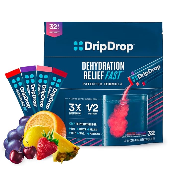 Hydration with DripDrop Electrolyte