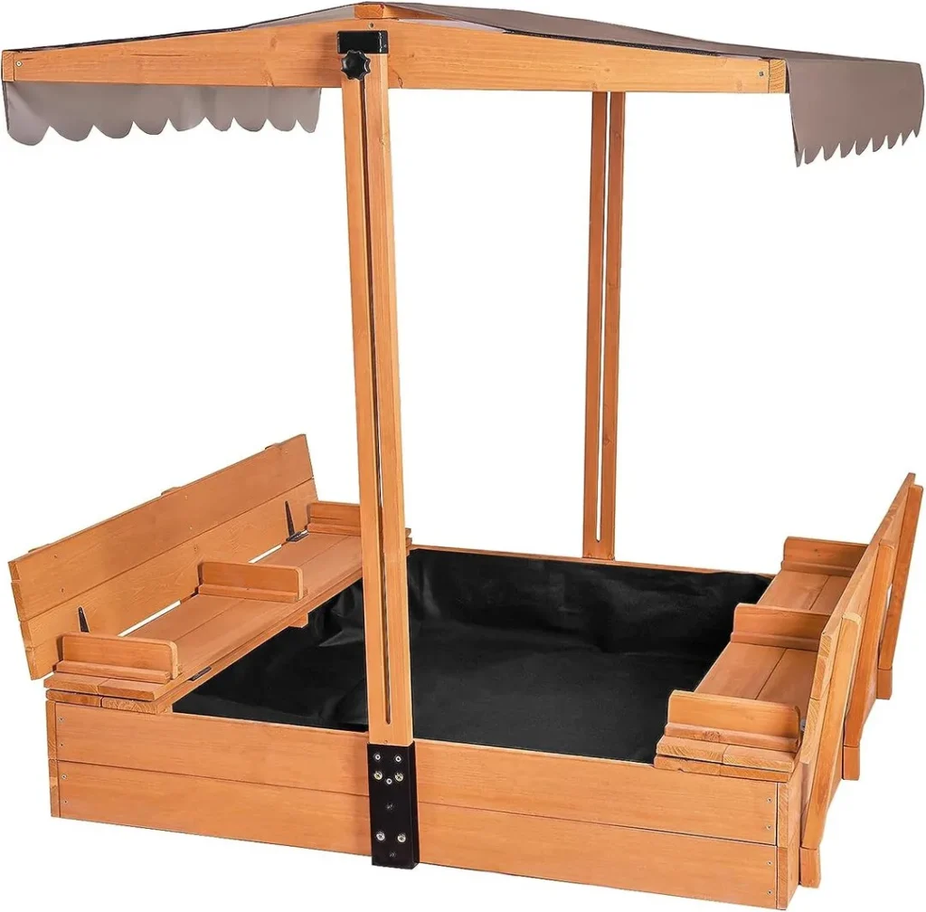 Aivituvin Kids Sand Boxes with Canopy