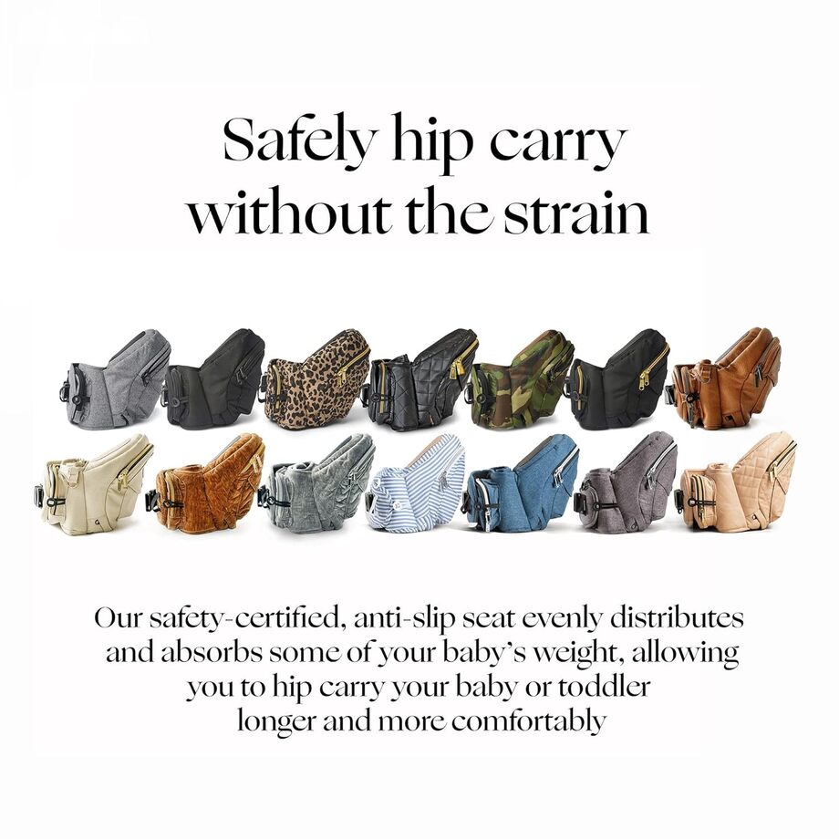 Tushbaby hip carrier styles